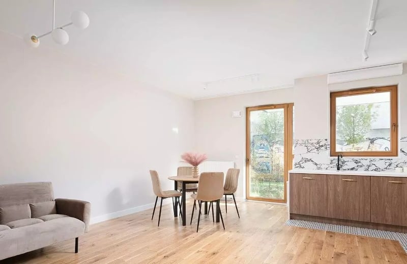 Long-term rental 2-room brand-new apartment in a gated community, Wola, Warsaw