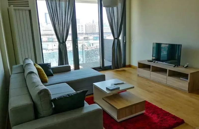 Long-term rental Two-room apartment in premium residential complex BW Residences, Belgrade