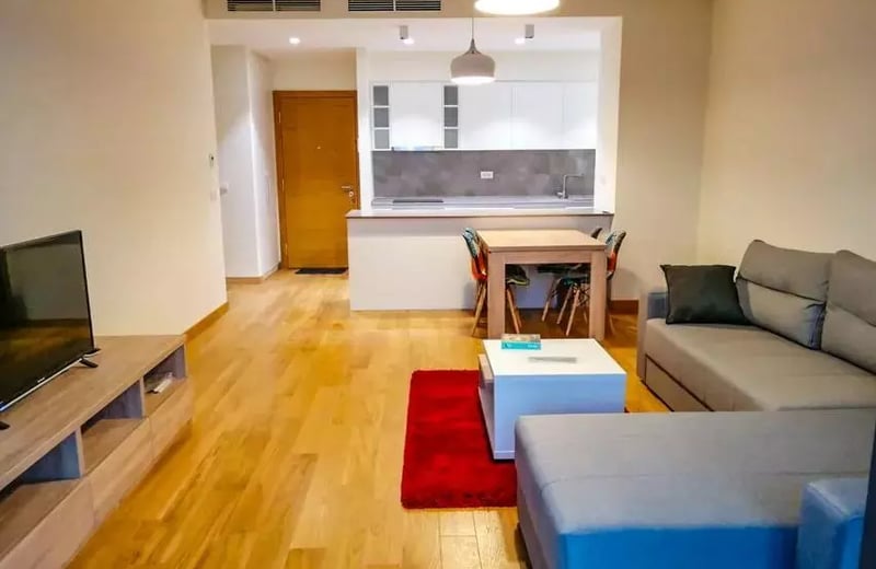 Long-term rental Two-room apartment in premium residential complex BW Residences, Belgrade