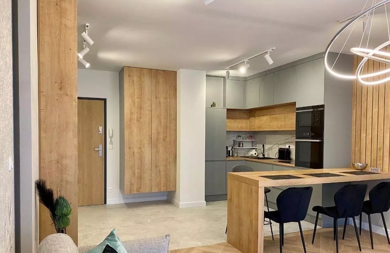 Long-term rental two-room apartment in Czyżyny, Kraków