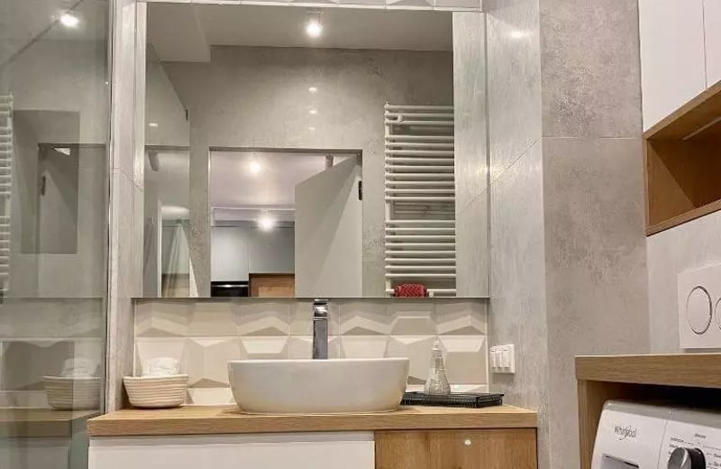 Long-term rental two-room apartment in Czyżyny, Kraków