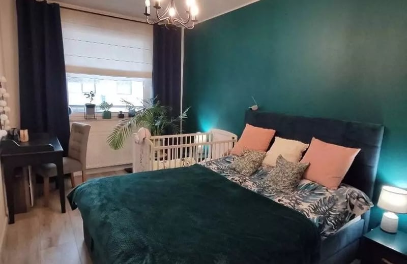 Long-term rental of a new 3-room apartment with parking and internet in Klecina, Wrocław