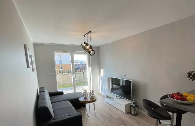 Long term rental cozy 2 room apartment with garden in Wrocław