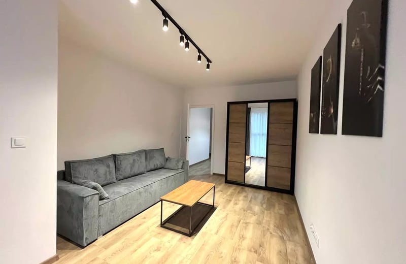 Long-term rental brand-new 2-room apartment in modern 2024 complex on Sienkiewicza, Wrocław