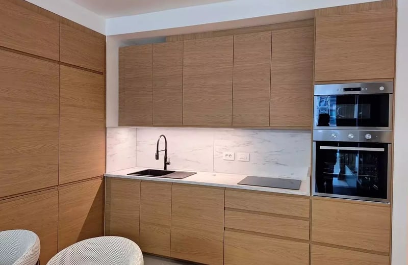 Long-term rental brand new 3-room apartment in BW Eterna, Belgrade, Serbia