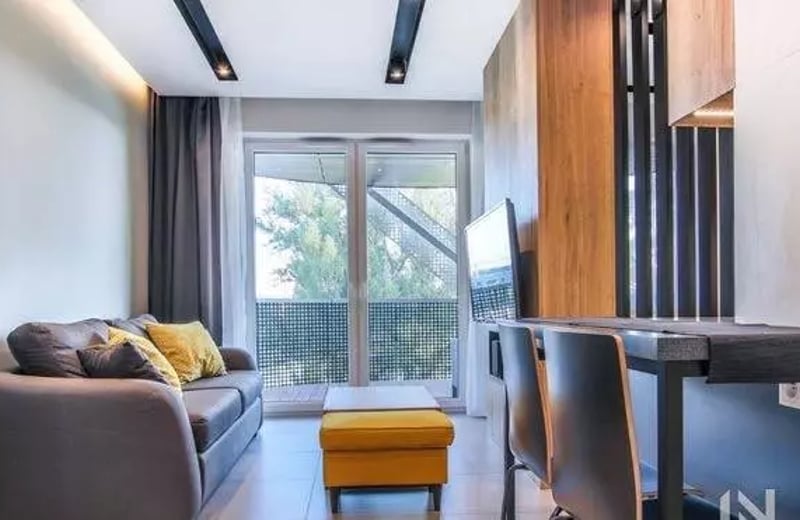 Долгосрочная аренда уютной квартиры рядом с рекой Вислой в Кракове