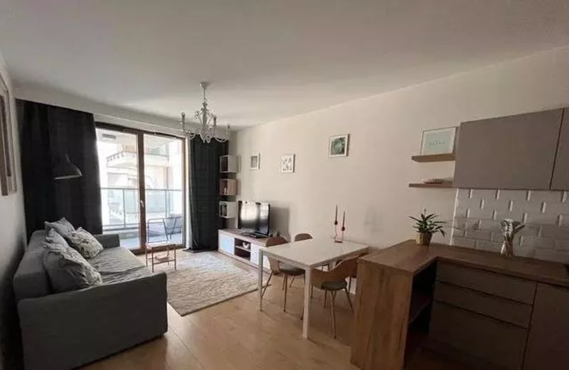 Long-term rental — Cozy apartment with balcony in Wola district, Warsaw