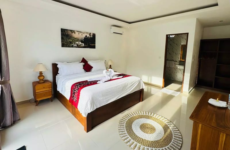 Long-term rental brand new Villa with rice field view – Ubud, Indonesia