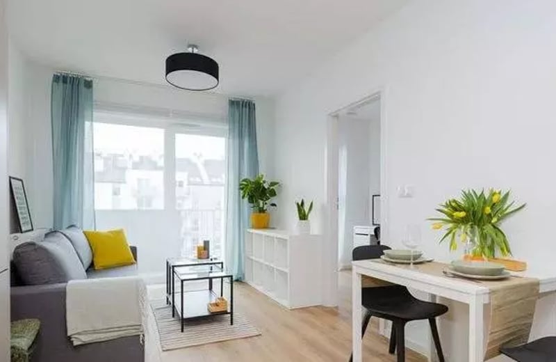 Long-term rental modern 2-room apartment in Jagodno, Wrocław