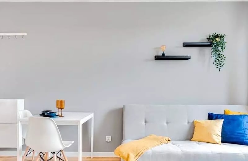 Long-term rent cozy studio in Gaj, Wrocław (Pet-Friendly)