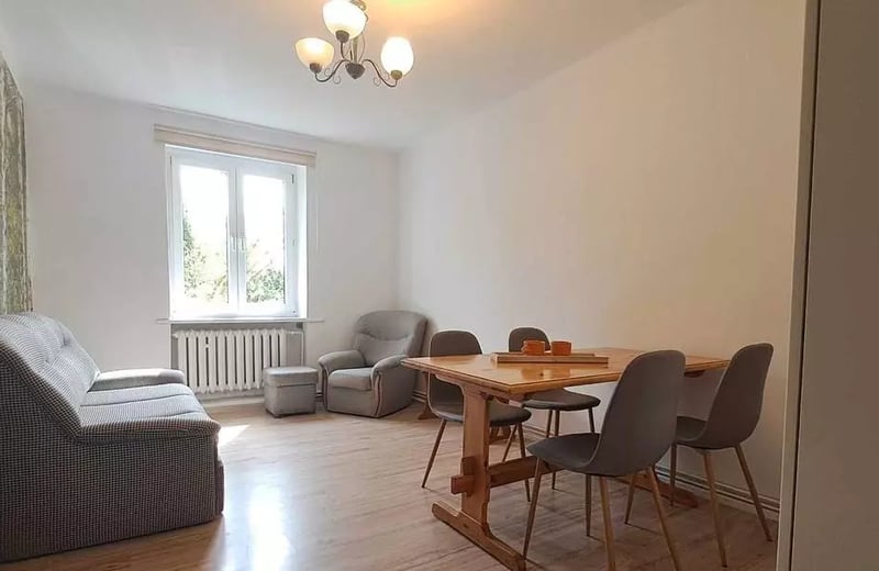 Long-Term rental 2-room apartment with separate kitchen in Sępolno, Wrocław