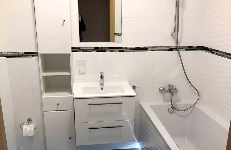 Long-term rental 2-room apartment with balcony in a new building, Poświętne, Wrocław