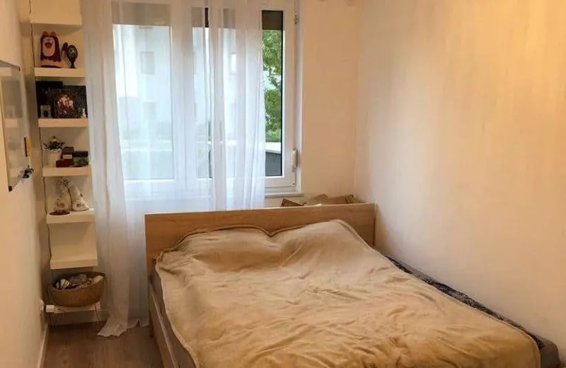 Long-term rental 2-room apartment with private garden in green area of Wrocław (Krzyki)