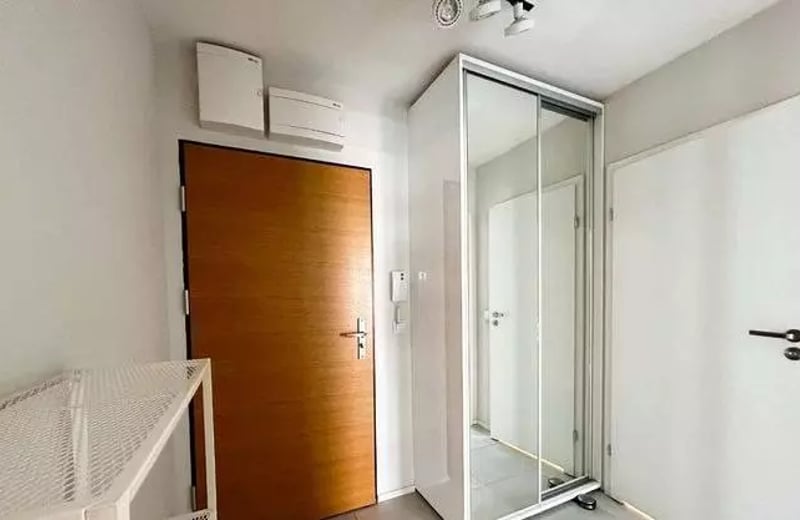 long-term rental of 2-room apartment on  Wrocław, with balcony, parking and full amenities