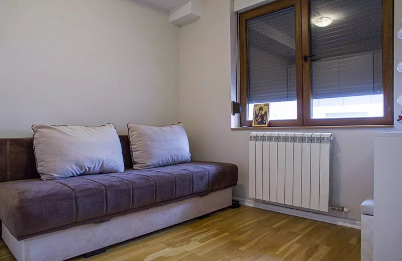 Long-term rental of a 2-room apartment in a new building with a terrace, Vozdovac area, Belgrade