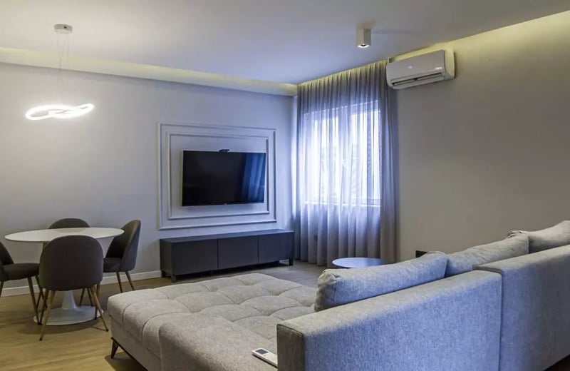 Long-term rental of a 3-room apartment near Big Fashion Mall, Karaburma, Belgrade, Serbia