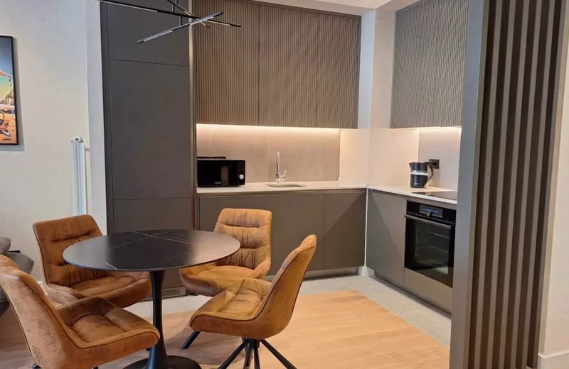 Long-term rental brand new 2-room apartment in BW Quartet 1 premium residential complex, opposite the park, Belgrade