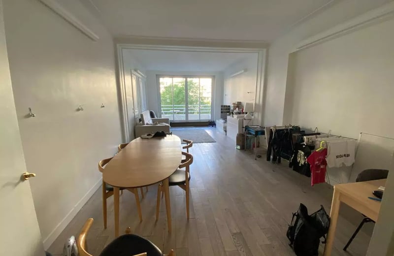 Alquiler a largo plazo apartamento de 5 habitaciones 112m² con balcón en el distrito 16 de París