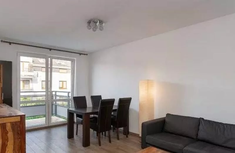 Long-term rental 2-room apartment 48 m² near park, Wrocław, Poland
