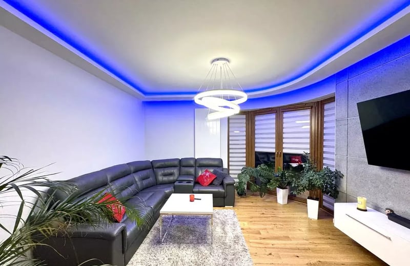 Long-term rental in Kraków stylish 3-room apartment, 74 m², with balcony and parking in Grzegórzki district