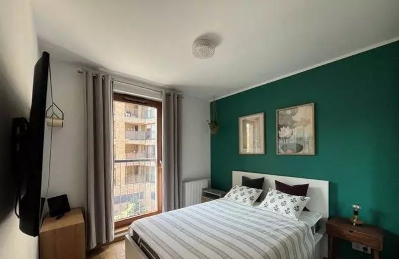 Долгосрочная аренда в Кракове современной 2-комнатной квартиры 49 м² с балконом, район Dębniki