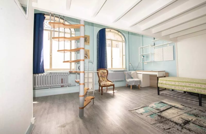 Alquiler a largo plazo de un estudio de 22 m² con altillo de 10 m² en la calle Lafayette, distrito 10 de París