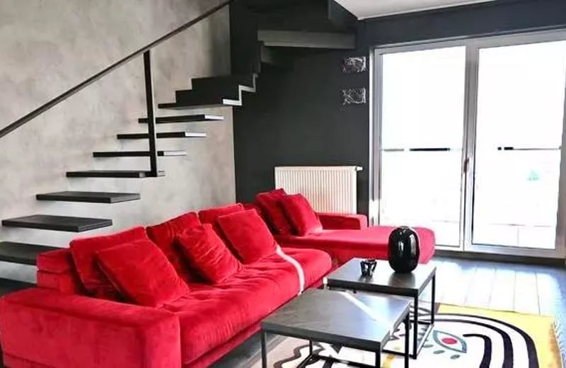 Long-term rental of a modern 2-room apartment with terrace in Żoliborz, Warsaw