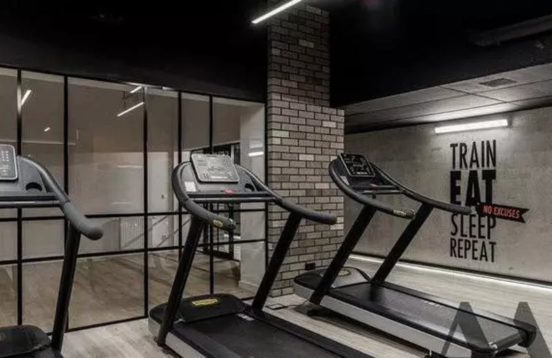 Langzeitmiete einer modernen Wohnung mit Parkplatz und Spa-Zugang, Angel City, Breslau, Polen