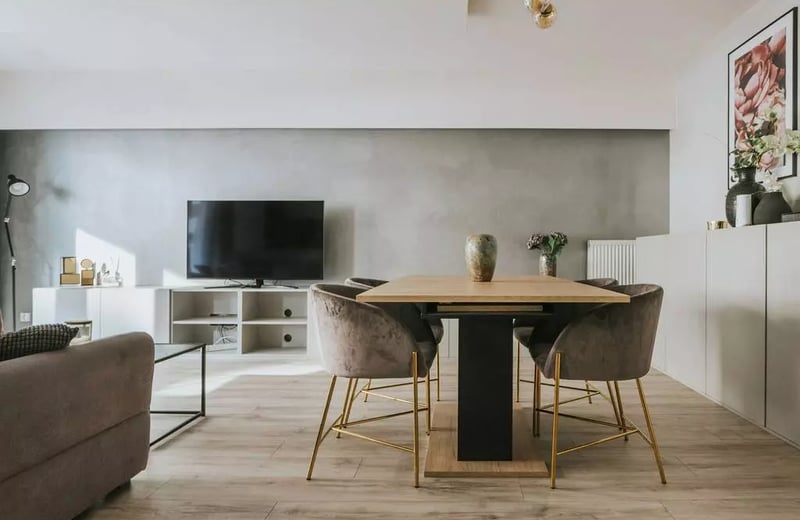 Location à long terme d’un appartement avec balcon et salle de sport à River Point, Wrocław, Pologne