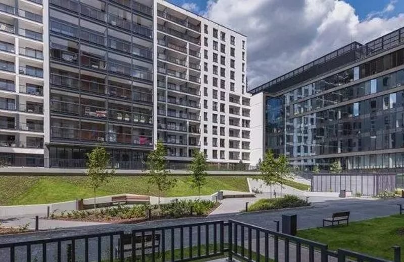 Long-term rental 36m² apartment with balcony on Wola, Warsaw, Poland