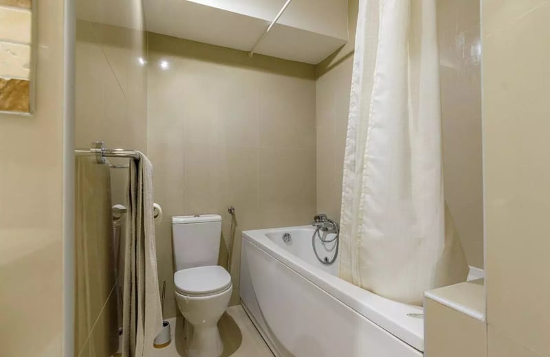 Location longue durée à Belgrade, Serbie appartement de deux pièces près du centre-ville, 46 m²