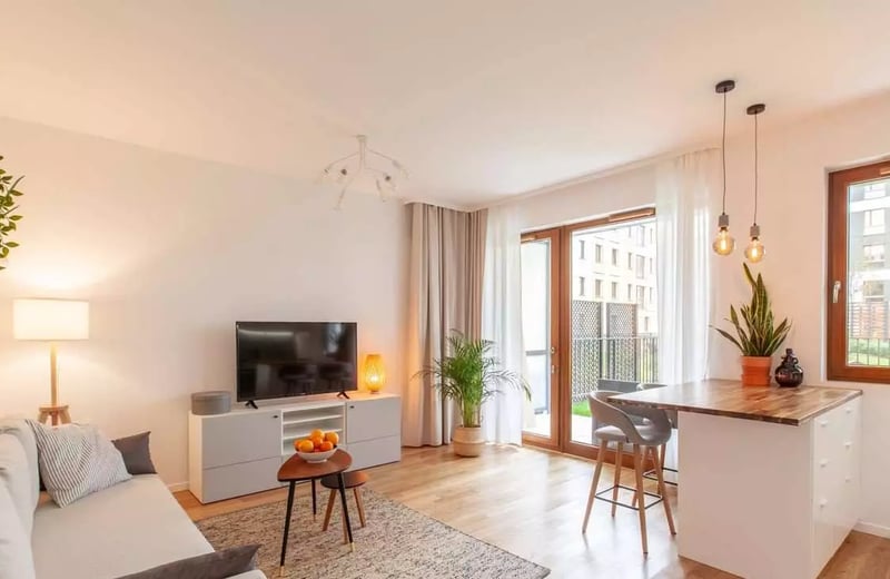 Langzeitmiete einer 2-Zimmer-Wohnung mit 42 m² in Warschau, Polen