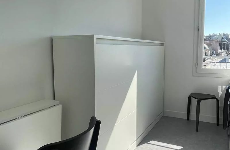 Долгосрочная аренда студии 12 м² в Париже, Франция
