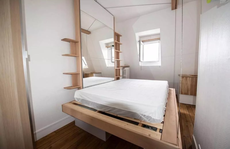 Alquiler a largo plazo de estudio de 16 m² en París, Francia