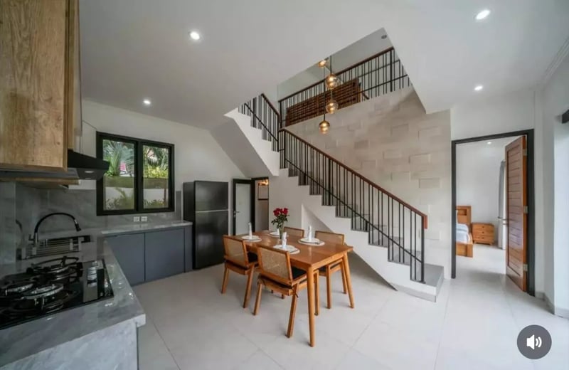 Long-term rental of a 2-bedroom villa in Sayan, Ubud, Indonesia