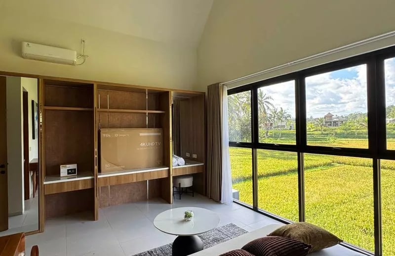 Long-term rental of a 2-bedroom villa in Tegalalang, Ubud, Indonesia