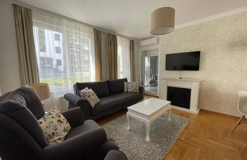 Long-term rental of a 3-room apartment, 60 m² in Belgrade, Serbia