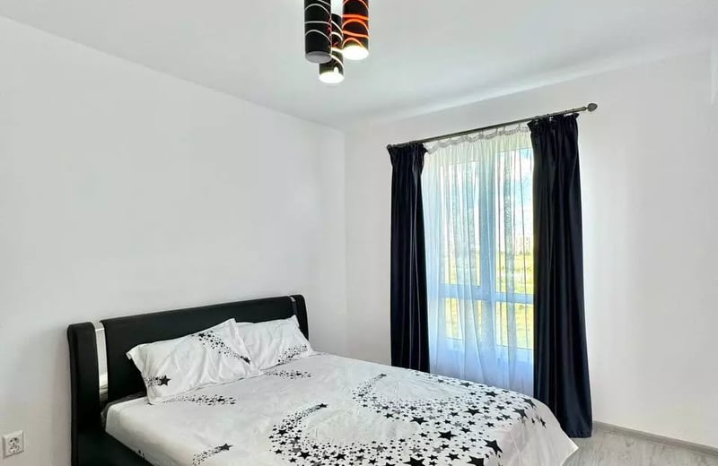 Langzeitmiete einer 2-Zimmer-Wohnung mit Balkon in Bukarest, Rumänien