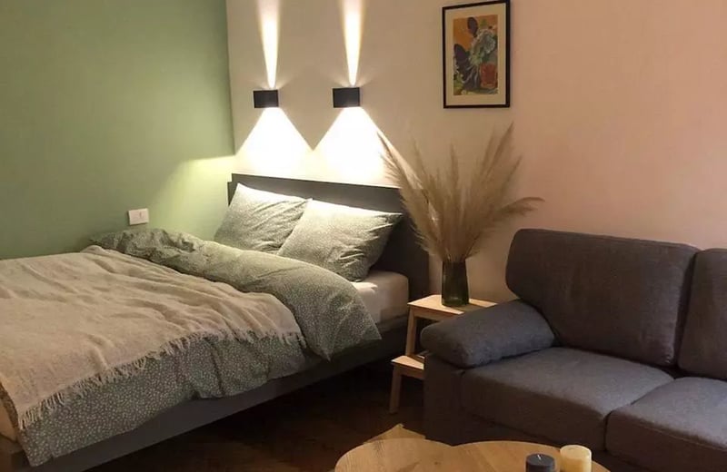 Location longue durée d’un studio de 26 m² à Belgrade, Serbie