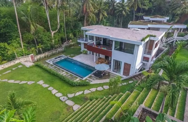 Long-term rental of a 3-bedroom villa in Singakerta, Ubud, Indonesia