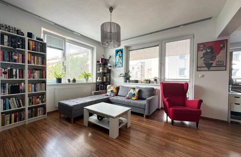 Long-term rental of a 3-room apartment, 81 m² with terrace in Bratislava, Slovakia