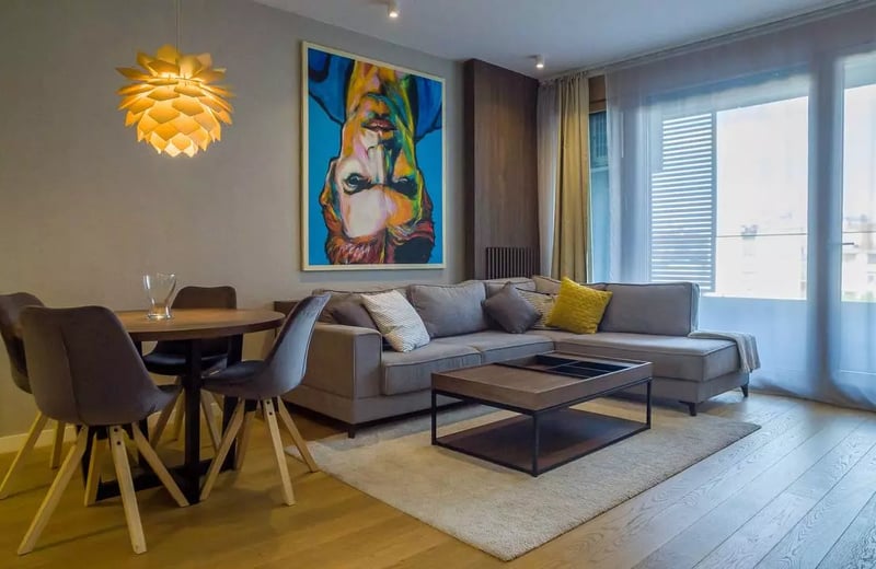 Location longue durée d’un appartement 3 pièces de 82 m² à Belgrade, Serbie