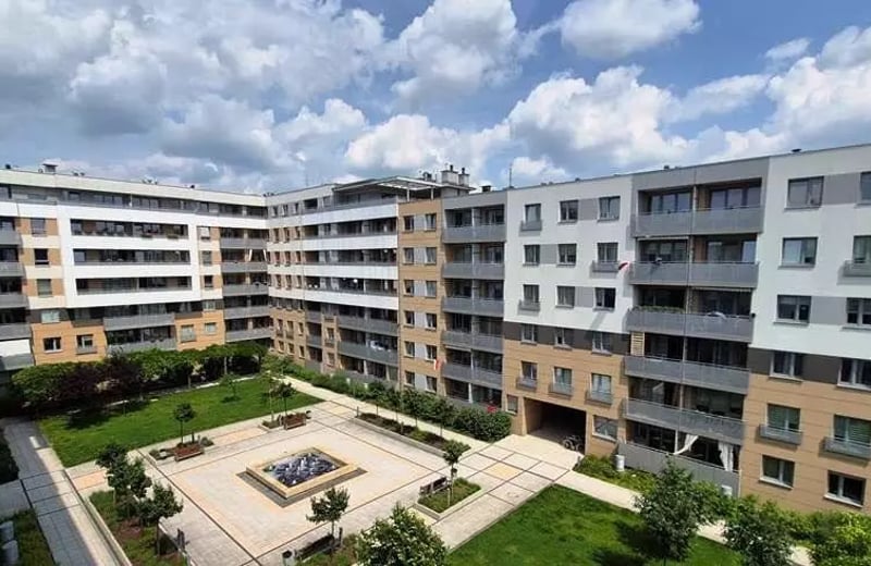 Long-term rental of 2-room apartment 36 m² in Wrocław, Poland