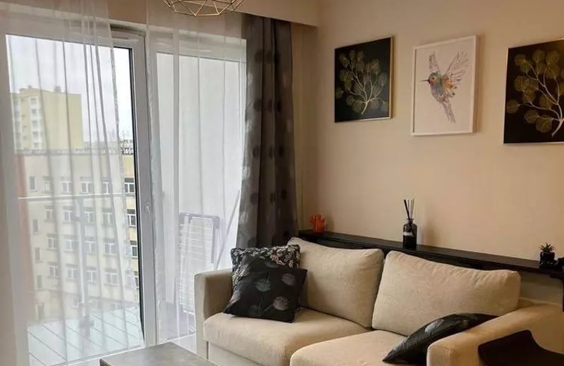 Long-term rental of a 2-room apartment 36m² in Krakow, Poland