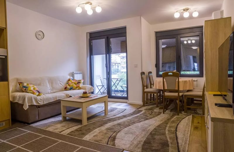 Location longue durée d’un appartement 3 pièces de 52m² à Belgrade, Serbie