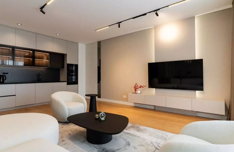 Alquiler a largo plazo de un departamento de 3 habitaciones de 104m² en Belgrado, Serbia