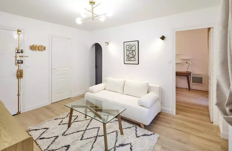 Langzeitmiete einer 2-Zimmer-Wohnung mit 30m² in Paris, Frankreich