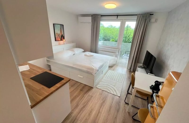 Долгосрочная аренда 1-комнатной квартиры в новостройке Ovocné Sady, Ружинов, Братислава, Словакия