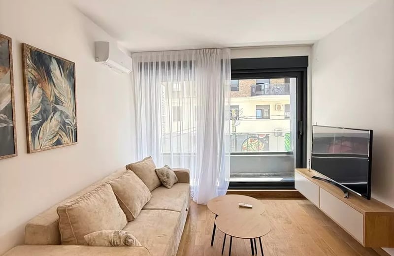 Долгосрочная аренда 2-комнатной квартиры 45 м² в Белграде, Сербия