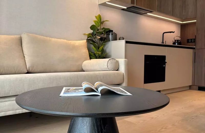 Alquiler a largo plazo de un apartamento de 2 habitaciones y 36 m² en Cracovia, Polonia